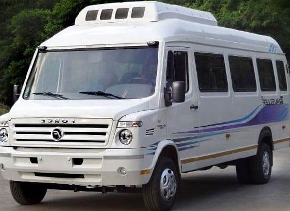 17 Seater Tempo Traveller Rental (1X2)